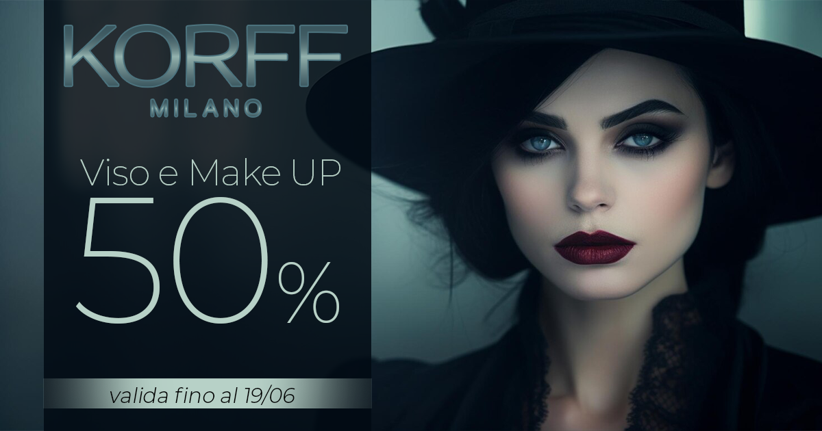 Korff l'estate non ti dimentica - Promo viso e make up